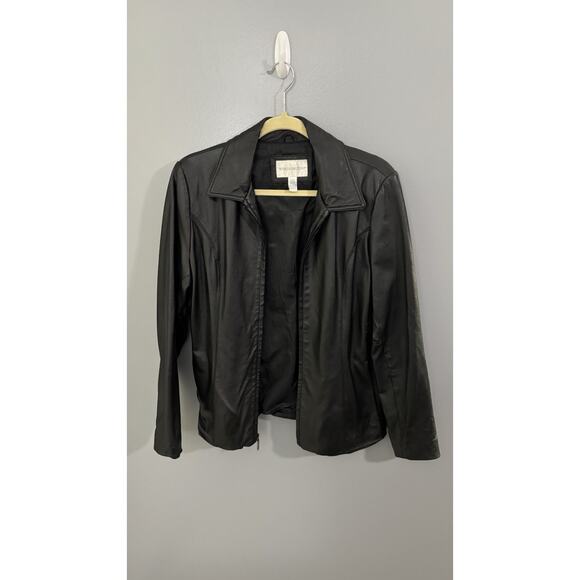 Worthington Black Lather Jacket - Picture 1 of 4